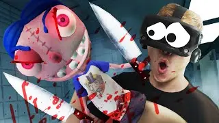 911! A SERIAL KILLER PUPPET IS CONTROLLING MY BODY!!?! Hello Puppets! VR Oculus Quest Link