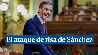 Sánchez se parte de risa atacando a Feijóo: 