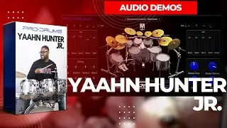 Yaahn Hunter Jr.  Live Drum Kit Demos!