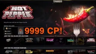 MOST EXPENSIVE WARZONE BUNDLE 9999 CP - 🔥Hot Pepper Bundle Showcase Vanguard / Black Ops Cold War!