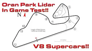 Oran Park Raceway * Released on Steam * rFactor to RF2 Conversion *  LIDAR Laser Scan