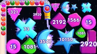 2048 Destruction Balls: Level Up Infinity 2048 Reach Merge Ball Game (Max Level) Bounce Merge 2048