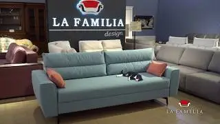 Convertible straight sofa Joker LA FAMILIA