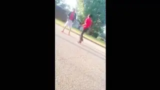 A Fight AT MY BUS STOP😨
