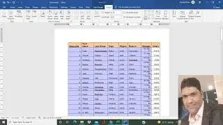 How to repeat header in Word Table | How to repeat header rows in Word Table