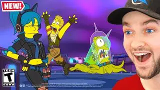 *NEW* Fortnite Simpsons GAMEPLAY! (Full Live Event)