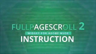 Widget [YV] FullPageScroll 2 for Adobe Muse - Instruction