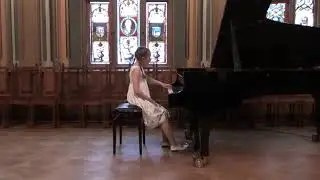 Viola Asoskova 10yo plays S. Bernstein 5 pieces from Birds II
