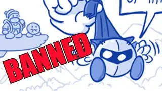 Meta Knight Gets BANNED?! (Kirby/Smash Bros Comic Dub)