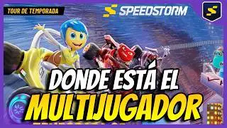 Donde está el MULTIJUGADOR y los Rangos de Corredores  🏆 Disney Speedstorm