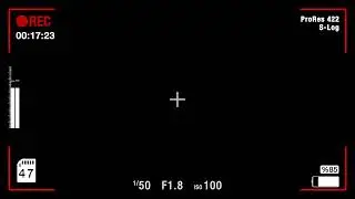 Video Camera Recording Frame Black 1