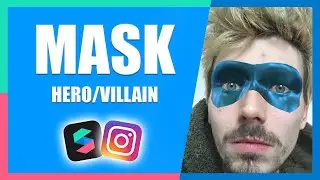 Hero/Villain Mask Tap to Change Filter Effect (Patch Editor) | Instagram/Facebook |Spark AR Tutorial