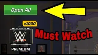 1000 Premium Loot Case | Open All | WWE Mayhem | AM Might