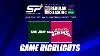 Meycauayan Marilao Gems vs. San Juan Knights - Game Highlights