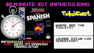 10 Minute 1st Impressions : InfoGenius Productivity Pak: Berlitz Spanish Translator