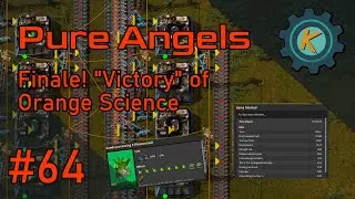 GRAND FINALE! Orange Science Analyzers | Factorio Pure Angels #64