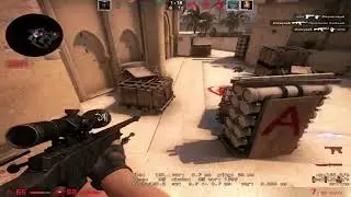 крутые убийства с авп и дигла (cs:go fragmovie)