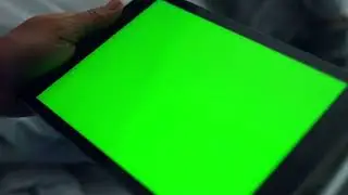 4K Green Screen Tablet | Holding | Screen | Free Stock Video Footage [ No Copyright ]