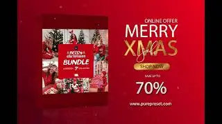 Christmas offer Lightroom Preset                       #lightroom #photography #blogger #trending