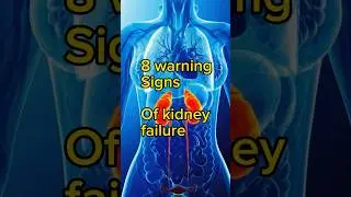 Kidney Failure: Warning signs #shorts #kidney #failure