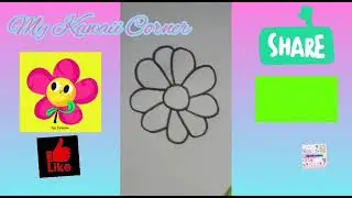 How to draw Flower | #DrawingTutorial31 | MyKawaiiCorner