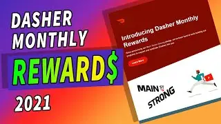 New Dasher Monthly Rewards | DoorDash