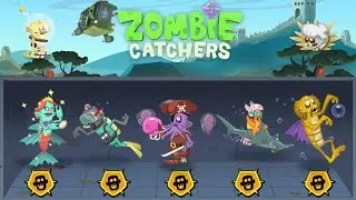 Zombie Catchers All Lagoon BOSS Zombies 