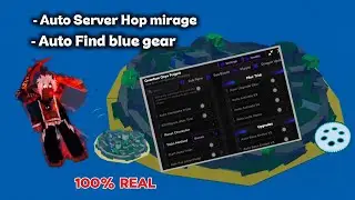 [⚙️BEST] Blox Fruits Script!(SERVER HOP+FIND BLUE GEAR)