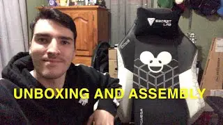 UNBOXING and ASSEMBLING Secretlab x deadmau5 Chair