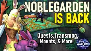 Noblegarden 2026 Event Breakdown - Mounts, Achievements, & Transmog!