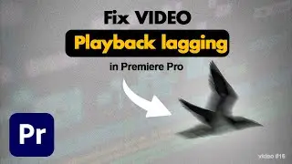 how to fix premiere pro playback lag | premiere pro lag problem solved !!!