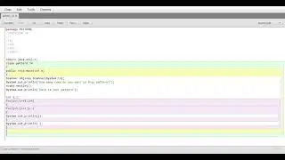Blue Java : pattern program part 14