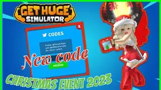 😱New Code in Get Huge Simulator🎄🎅🤶