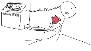 Machine's running, heart's beating (poem)