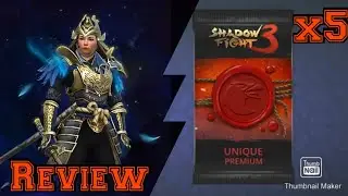 Raven Of The Looming Night Ser Review + 5 Unique Premium Packs | Shadow Fight 3