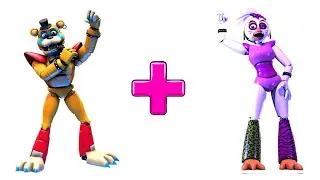 GLAMROCK CHICA + GLAMROCK FREDDY = ??? (FNAF Animation)