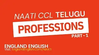 NAATI CCL Test - Telugu | Professions | Part - 1