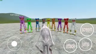 Play as SCP-096!! vs Huggy Wuggy (Garry's Mod)