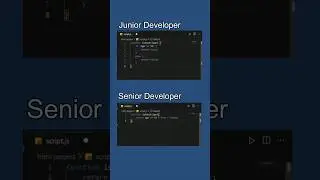 Junior vs Senior Developer Part 4 #shorts @ApnaCollegeOfficial