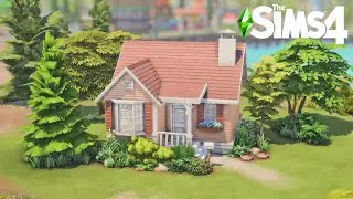 Base Game Starter Home🏡 - The Sims 4 Speed Build | No CC