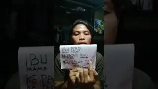 ibu pergi ke pasar