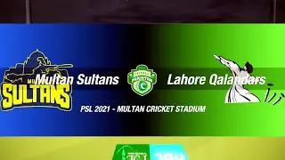 Lahore Qalandars vs Multan Sultans || PSL 6 || PSL 2021 || Cricket 19 Gameplay 1080P 60FPS