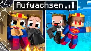 Semlaki und Billy Wachsen Auf als VENOM und SUPERMAN in Minecraft!