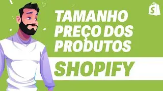 Como MUDAR TAMANHO do Preço dos Produtos no Shopify ATUALIZADO 2024