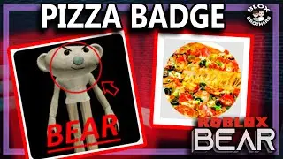 How to Get PIZZA BADGE for CRUSTIFICATION Skin  / BEAR SIGMA / Roblox BEAR*
