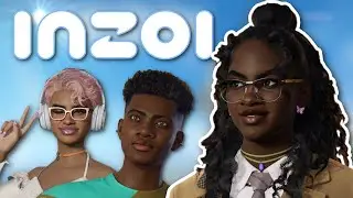 INZOI : Chill Character Creation ||  || The Sims 4  Speed Build - NO CC