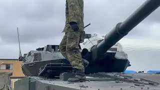 真駒内駐屯地　１６式機動戦闘車　スライド