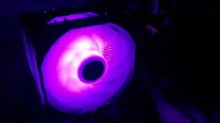 SilverStone Hydrogon D120 ARGB CPU Cooler RGB Lighting Effects