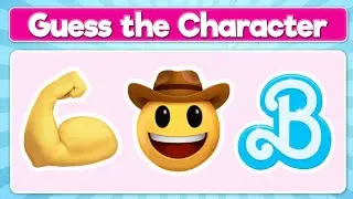 Guess the Barbie Character by the Emojis