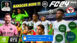 FIFA 14 MOD EA SPORTS FC 24 ANDROID OFFLINE FULL UPDATE JERSEY & NEW TRANSFER 23/24.